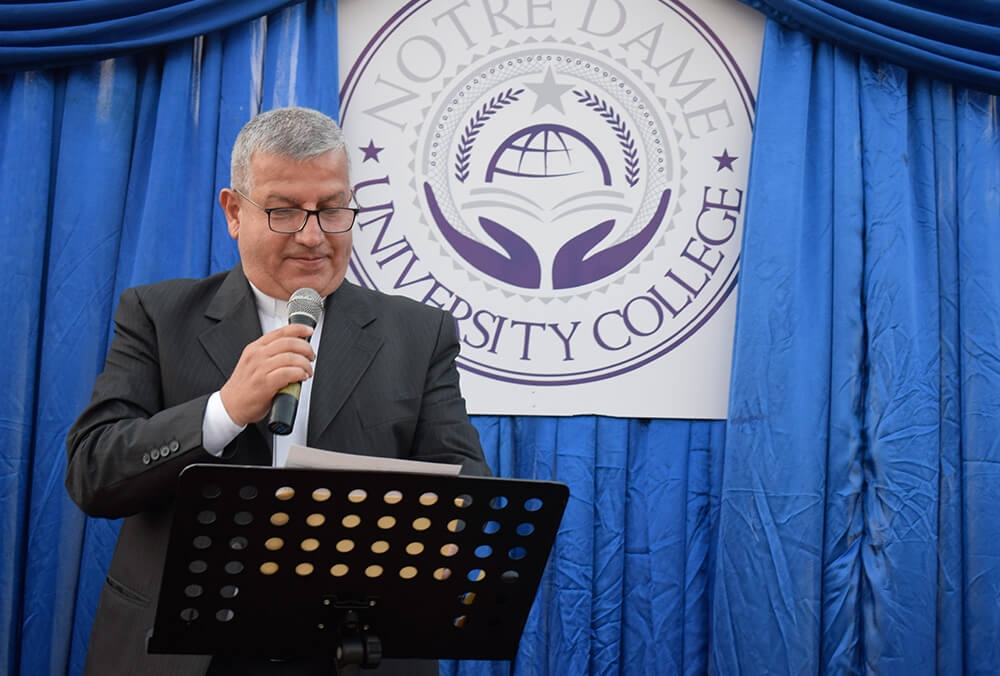 Fr. Maroun Zgheib Speech - Gateway Ceremony