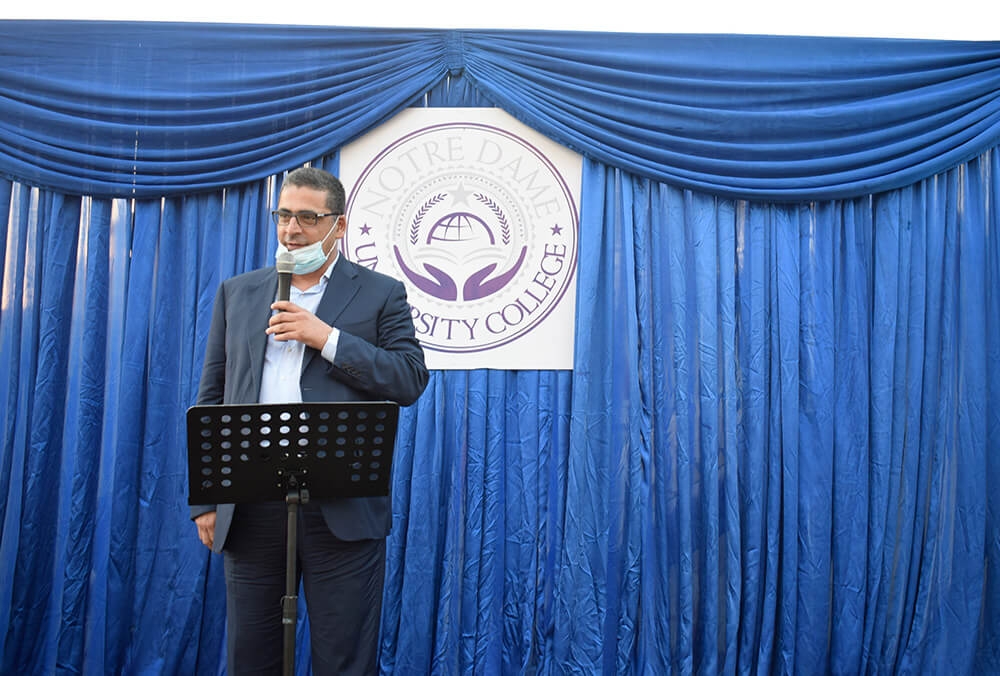 Fr. Maroun Zgheib Speech - Gateway Ceremony